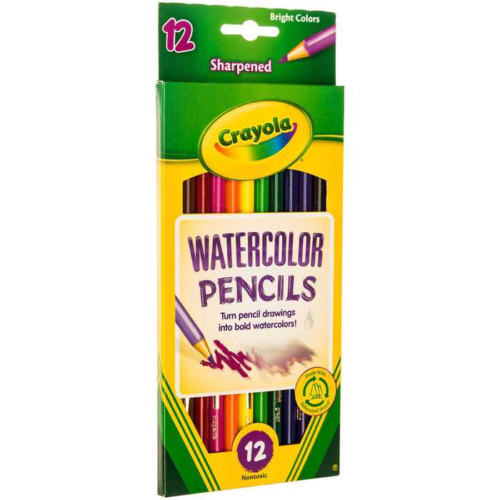 Crayola Watercolor Pencils 12 Piece Set Hobby Lobby 1197870